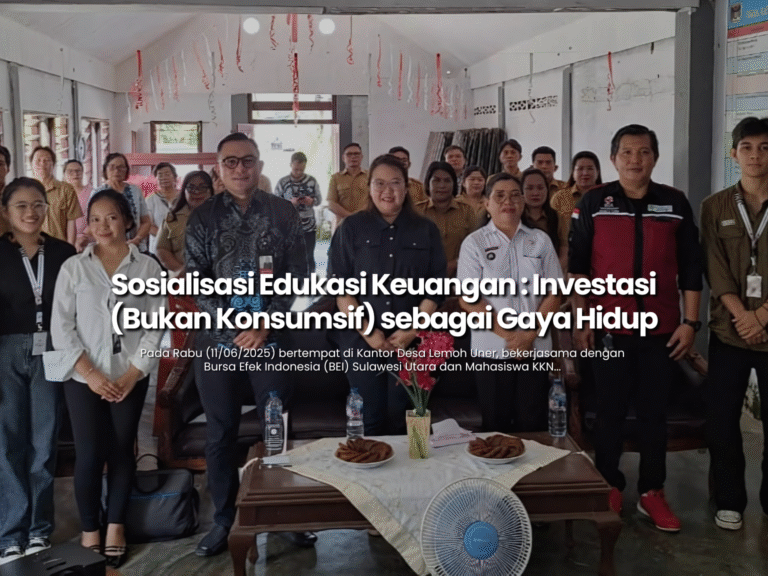 Sosialisasi Edukasi Keuangan